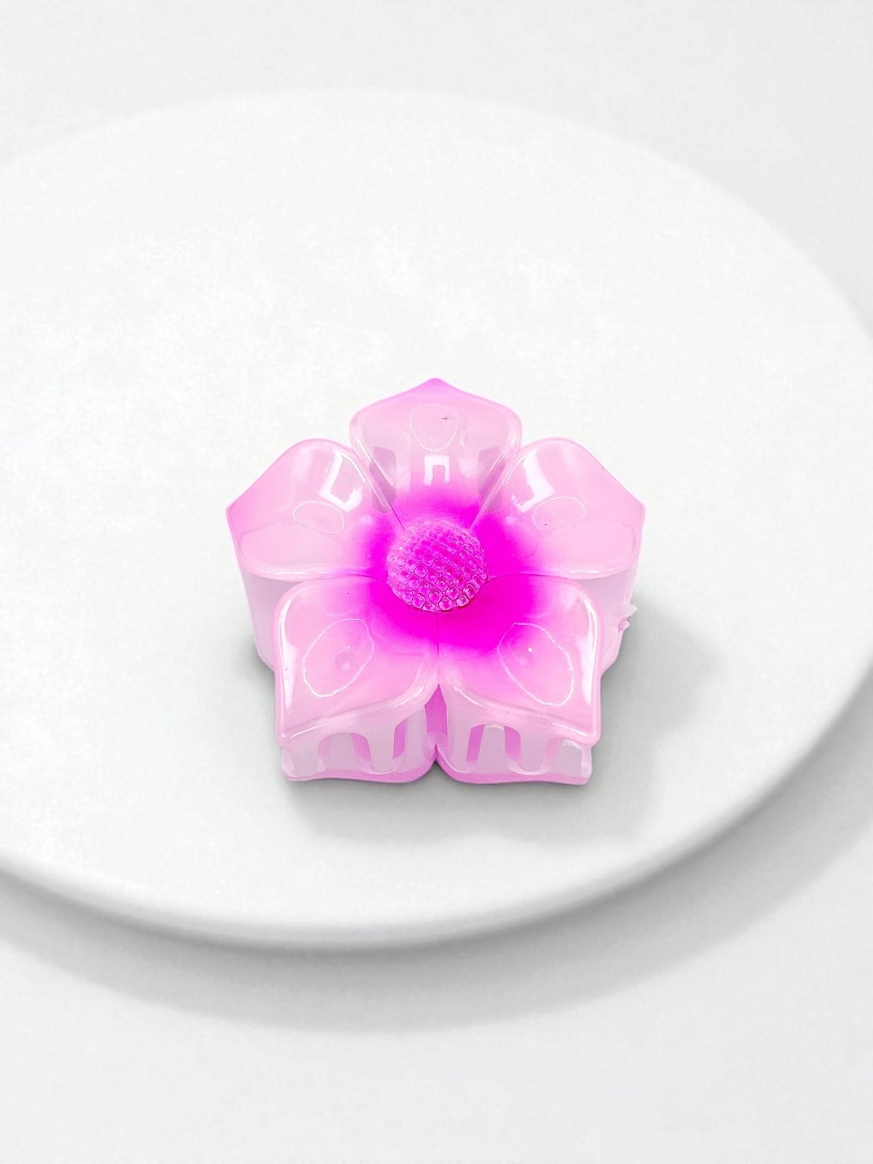 Rosy Bloom Hair Claw